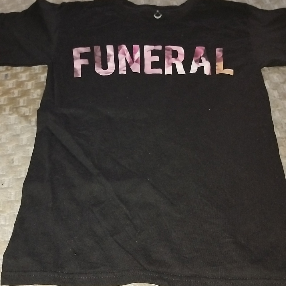 NWOT XS Black Scale BLVCK SCVLE MADE IN USA 'Funeral' Tee